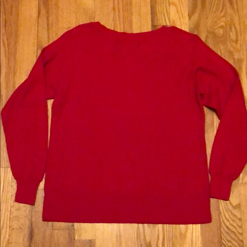 American Eagle Outfitters Red Sweater - Picture 4 of 4